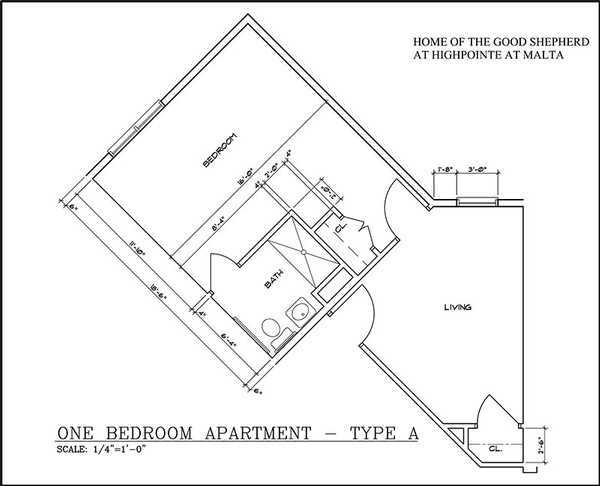 malta floor plan bedroom type a