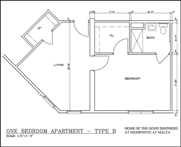 malta floor plan bedroom type b