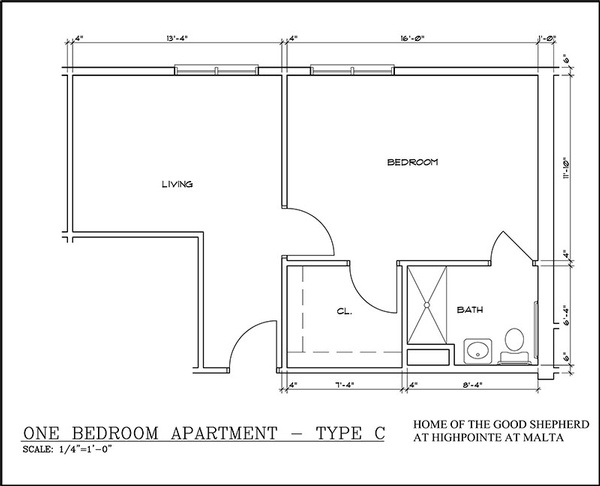 malta floor plan bedroom type c